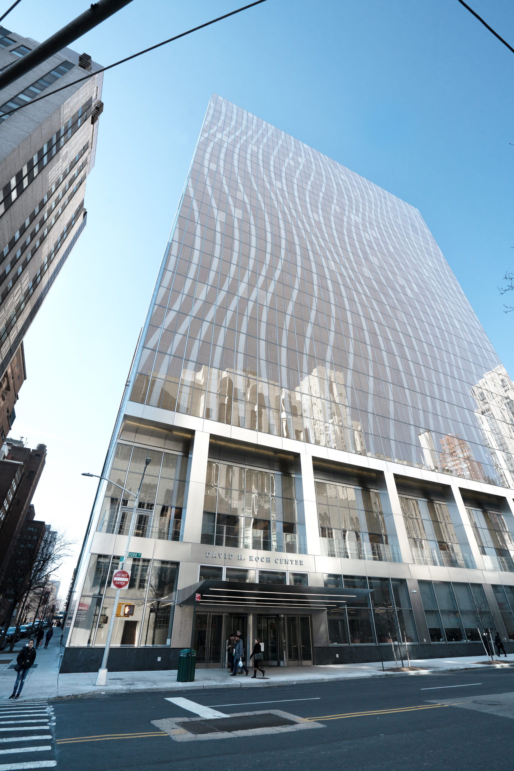 David H. Koch center in New York City.