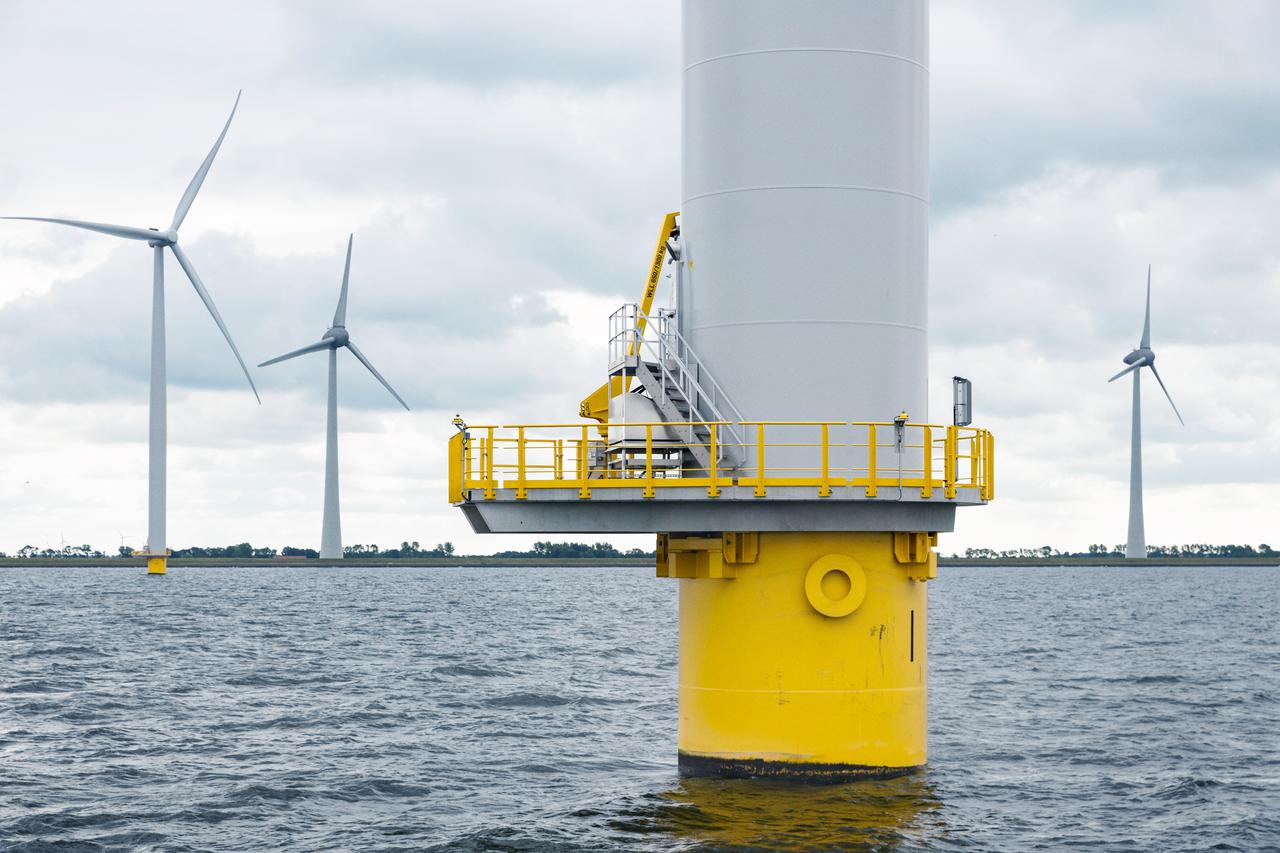 Wind power platform offshore