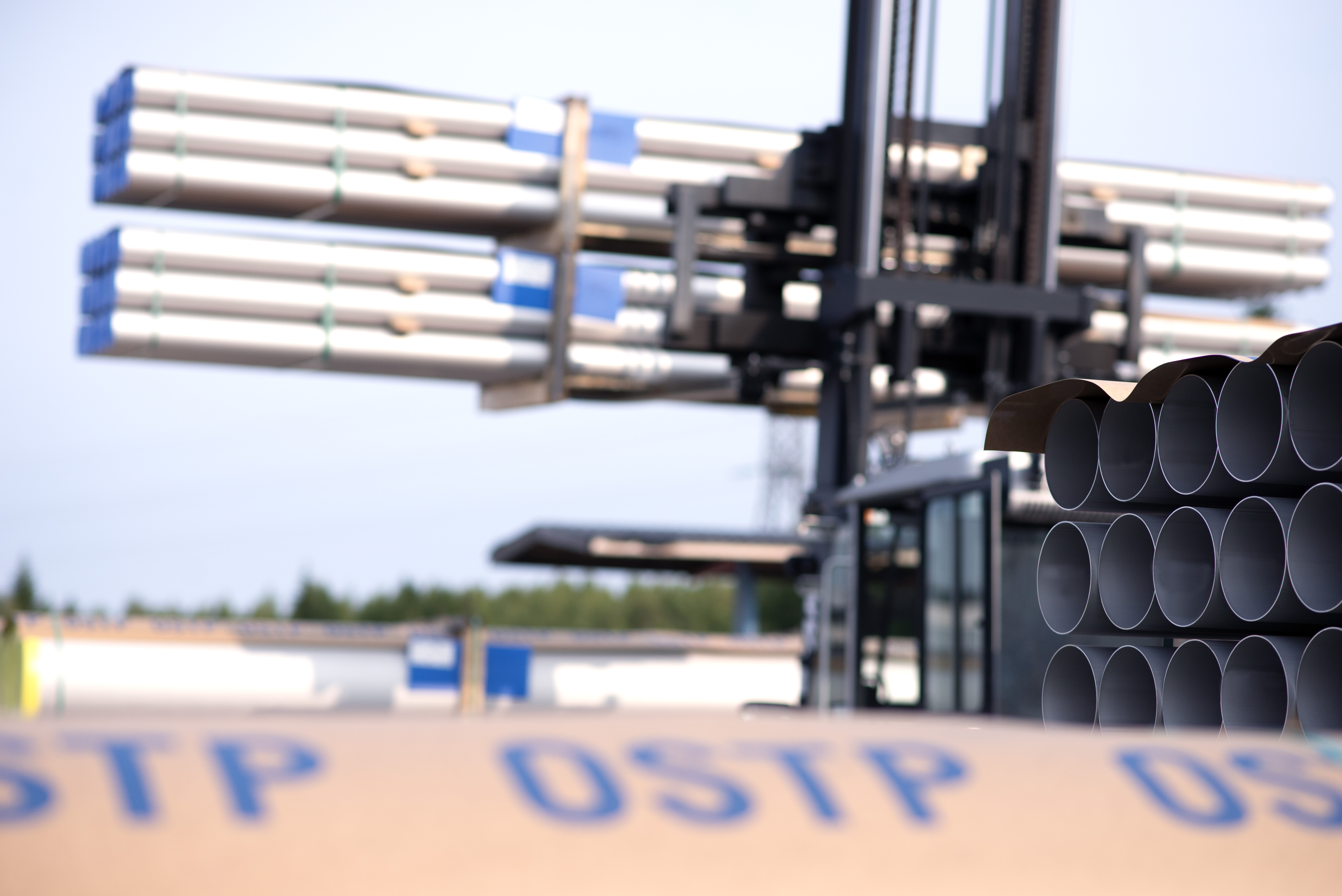 OSTP pipes made of Outokumpu stainless steel