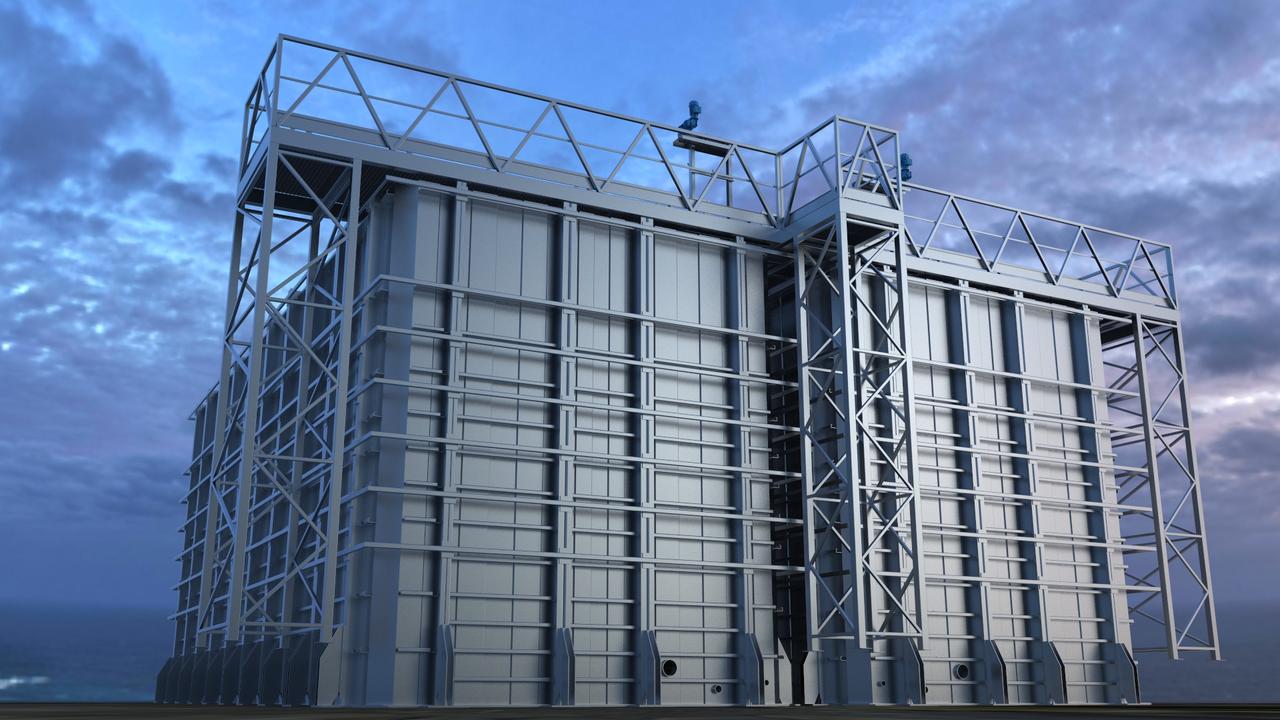 Wastewater treatment tank. Image by Invest Tech.