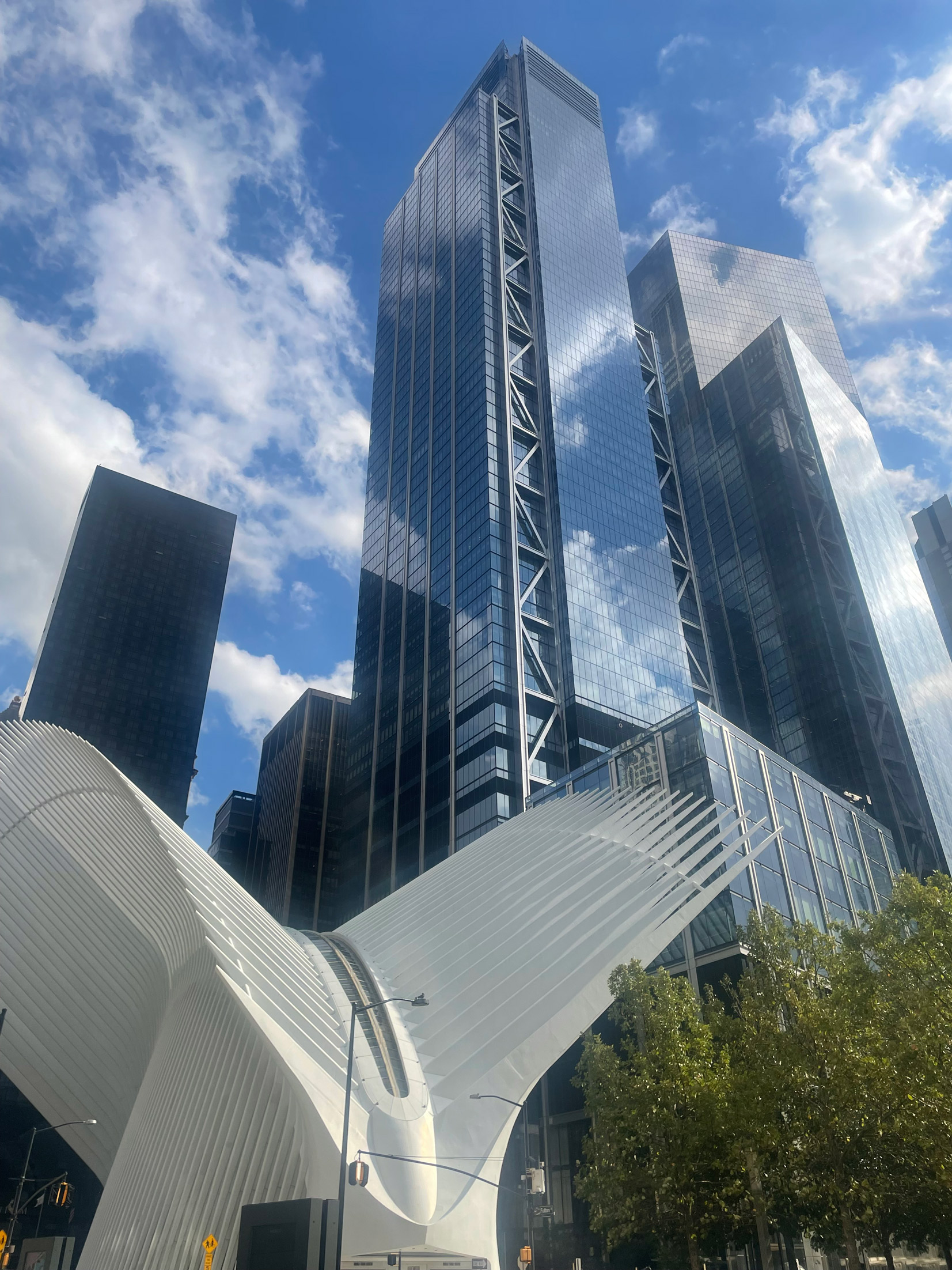 Building Three of the World Trade Center in New York.